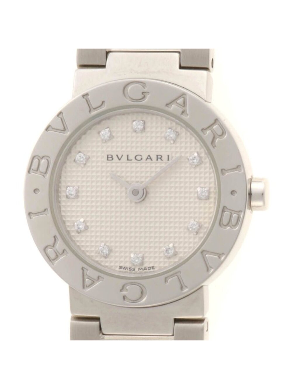 Bvlgari Watch Stainless Steel Silver Quartz